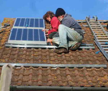 Installing our solar panels DIY